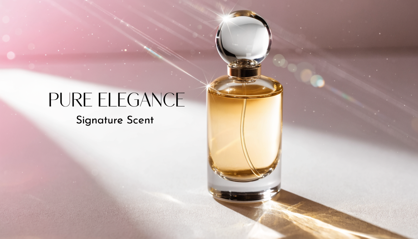 Translucent pink organic forms